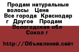 Продам натуральные волосы › Цена ­ 3 000 - Все города, Краснодар г. Другое » Продам   . Вологодская обл.,Сокол г.